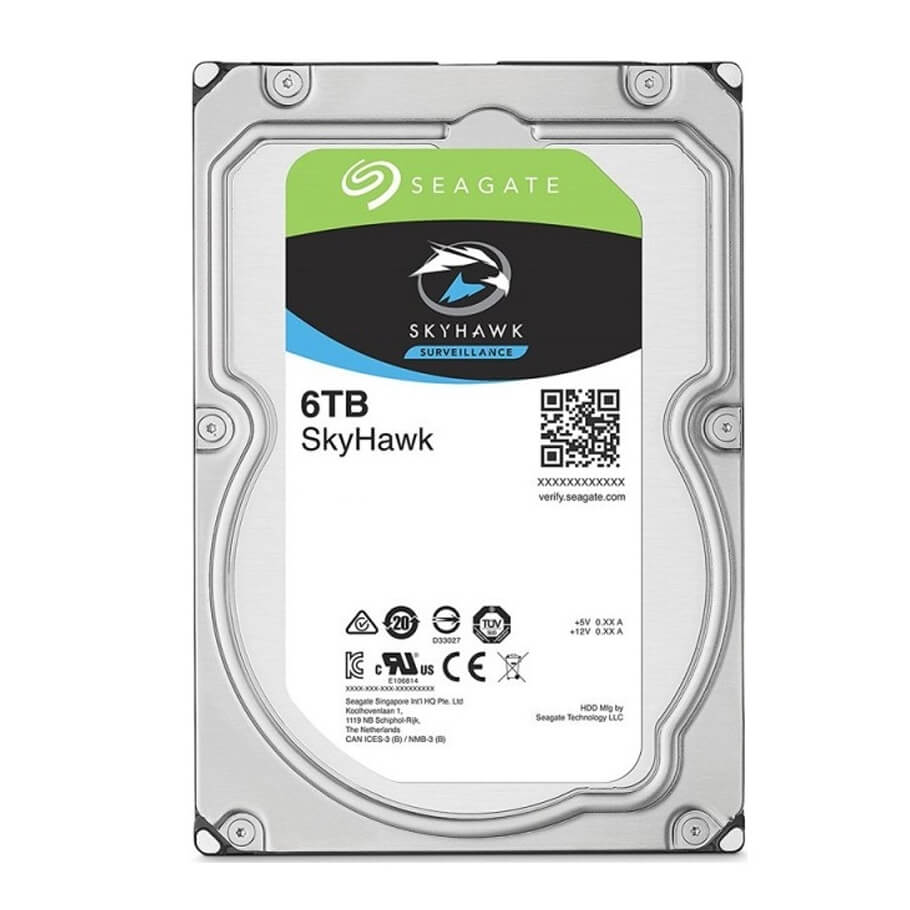 Ổ cứng chuyên dụng 6TB SKYHAWK SEAGATE ST6000VX001